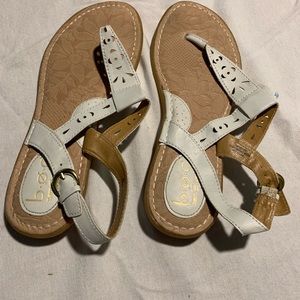 White B.O.C. Sandals